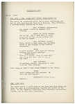 Moe Howard's 34pp. Script Dated May 1941 for The Three Stooges Film ''Some More of Samoa'' -- Archival Repair to Cover, Overall Very Good Condition